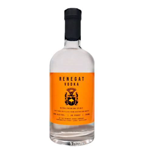 Vodka Primary Goods - Primary Goods vodka is a grape based spirit that delivers a smooth mouth feel through considered distillation and careful filtration.