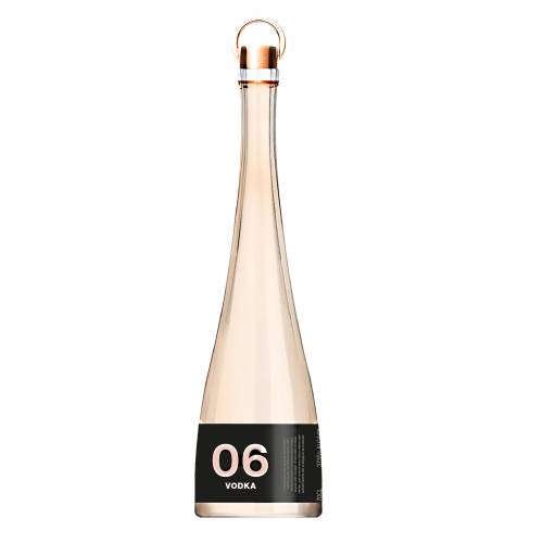 Vodka Rose 06 Vodka - 06 Vodka rose vodka is flavour molecules from an organise rose wine and delivers the taste of provence to your pallets.