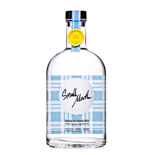 Vodka Small Mouth - Small Mouth vodka is a refreshing approach to the staple spirit small mouth vodka is hand crafted and free from preservatives artificial additives and flavours.