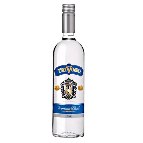 Vodka Trivoski - Trivoski wine based vodka is super light liqueur water is a triple filtered alcohol which is smooth and full flavoured.