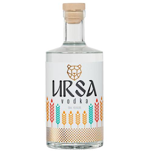 Vodka URSA - URSA Vodka is a wheat distilled vodka and nice creamy long lasting mouthfeel.