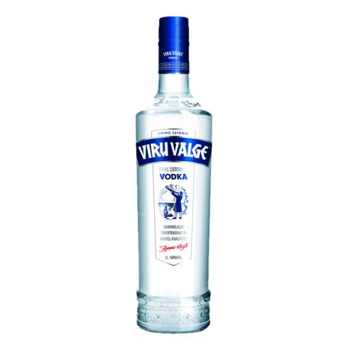 Vodka Viru Valge - Viru Valge is a vodka produced in Estonia by Liviko. Viru Valge comes in three degrees of alcohol content 38 to 80 percent.