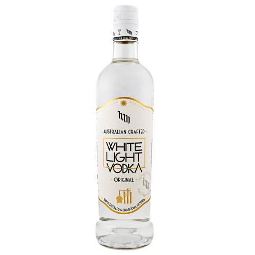 White Light Vodka is crafted from the best produce and cleanest waters and triple distilled and chilled charcoal filtered to create the smoothest cleanest vodka.