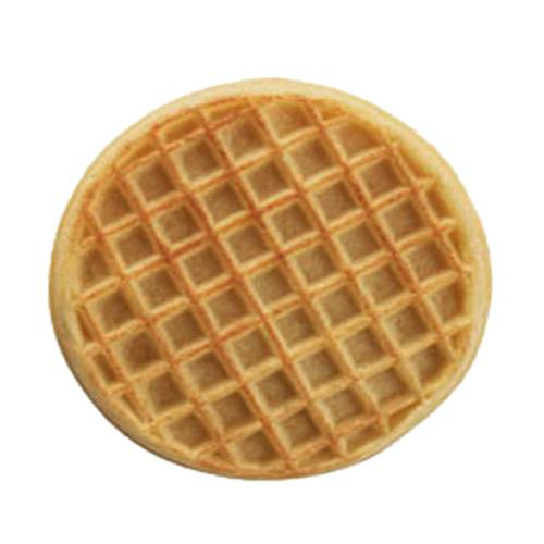 Waffle - Waffle is a dish made from leavened batter or dough that is cooked between two plates that are patterned to give a characteristic size shape and surface impression.