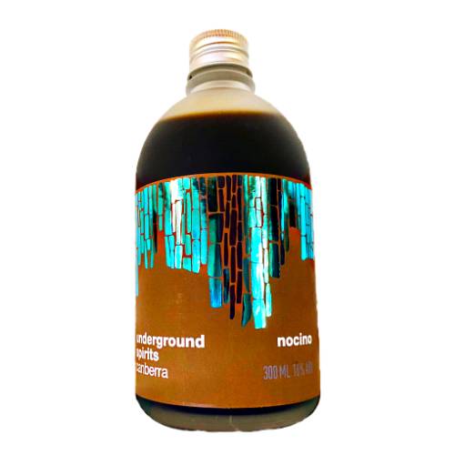 Underground Spirits nocino walnut liqueur is an elegant liqueur derived from green walnuts and is sweet warming with enticing spices.