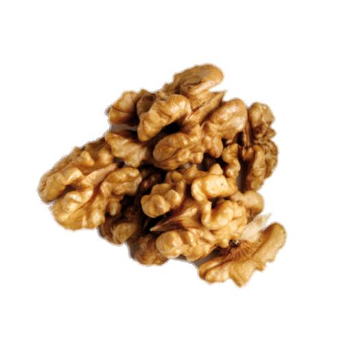 Poached walnut is the nut of any tree of the genus Juglans cooked until soft.