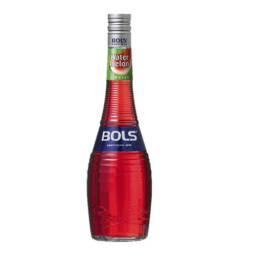 Bols Watermelon Liqueur is a true watermelon liqueur with a fruity sweet and juicy flavor.