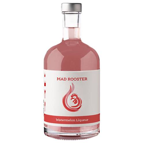 Mad Rooster Watermelon Liqueur is made from sun ripened fruit freshly picked and quickly juiced to retain all their natural goodness.