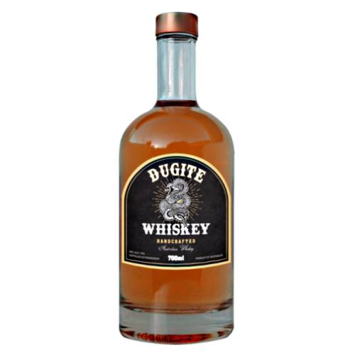 Dugite Whiskey is a rich gold whiskey emits aromas of vanilla hazelnut light spice and caramelised sugar.