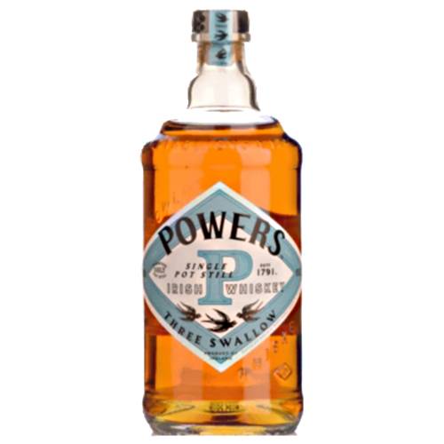 Powers Whiskey is made from unmalted barley then distilled in copper then aged in brarrels then finished in sherry casks.