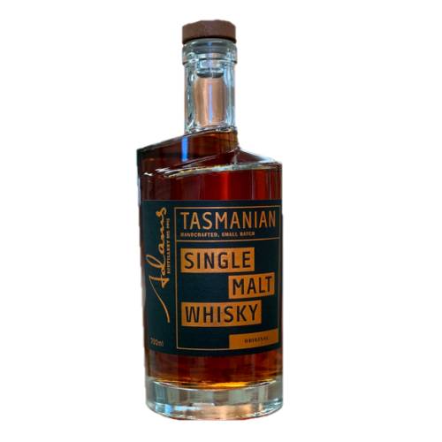 Whisky Adams Distillery - Adams Distillery Whisky is slight peppery notes and hints of black fruits sweet and intense upfront with a drawn out almost dry finish Adams Pinot Noir finish is a pleasant surprise and a wonderful twist on what is becoming the quintessential red wine Whisky.