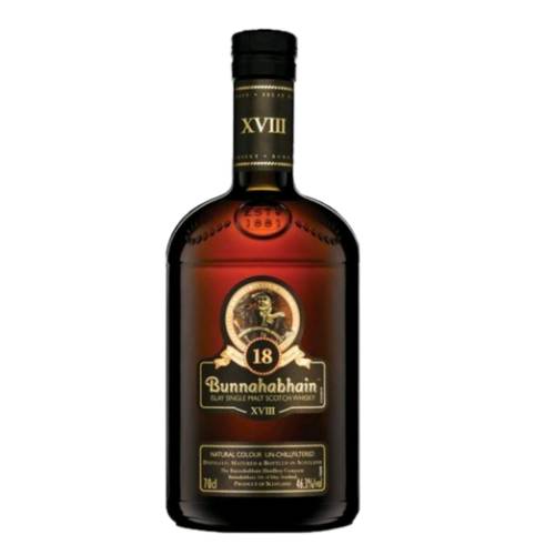 Bunnahabhain is a complex single malt with layers of sweet rich fruit toasted nuts and hints of sea salt and smoke that as a result of small batch production will delight the senses of the most ardent whisky explorer.