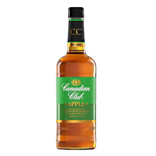 Whisky Canadian Club Apple - Canadian Club apple whisky is a crisp apple liqueur with notes of caramel and combined it with whiskey.