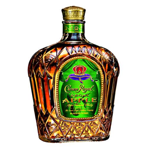 Whisky Canadian Crown Royal Apple - Crown Royal Apple Whisky with a slightly tart crisp apple flavor balanced with signature notes of caramel.