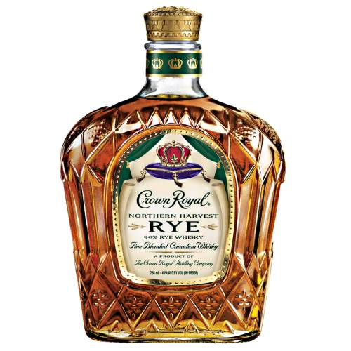 Crown Royal Rye Whisky made with mash for this whisky is a 90 percent rye to make rich canadian rye whisky.