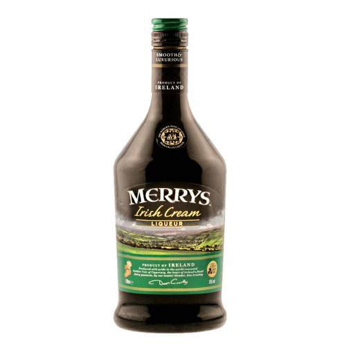 Merrys Irish cream whisky made by Robert A Merry.