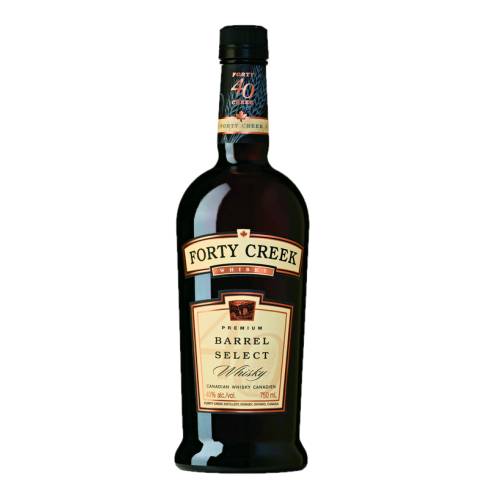 Whisky Forty Creek - Forty Creek Barrel Select Whisky is a premium Canadian Whisky. It has received top ratings by discerning Whiskey Judges and has taken home the most esteemed accolades possible for a whiskey.
