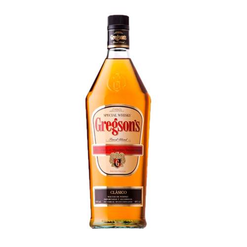 Whisky Gregsons - Gregsons was created in 1969 by FNC Fabricas Nacionales de Cerveza the whisky was made by an agreement whit Gregson Associates Limited from Glasgow.