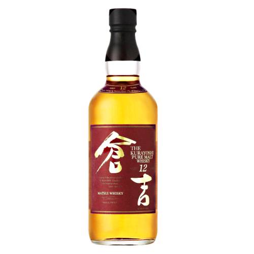 Whisky Kurayoshi 12years - Kurayoshi 12 Years whisky made at Matsui Distillery from mountain water and aged for 12 years.