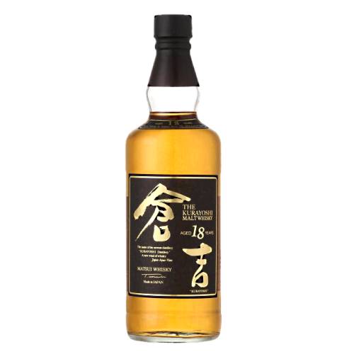 Whisky Kurayoshi 18years - Kurayoshi 18 Years is yellow in color is created at Kurayoshi and Tottori benefit from the mountains clear waters.
