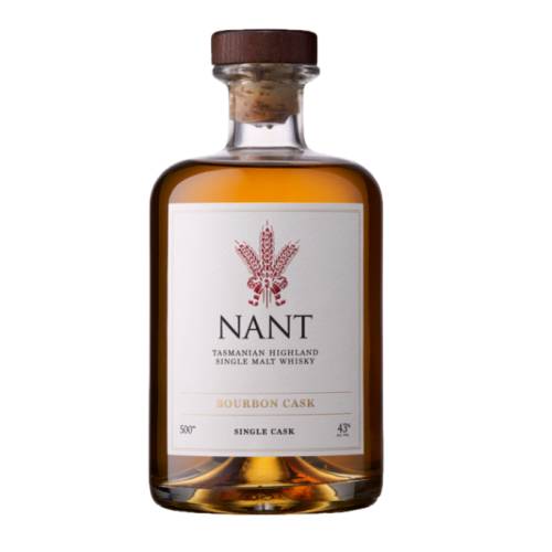 Nant Whisky cask with sharp and peppery flavours balanced with light honey and vanilla. Dark fruits and malted oats. Vanilla notes from the cask are evident warm.
