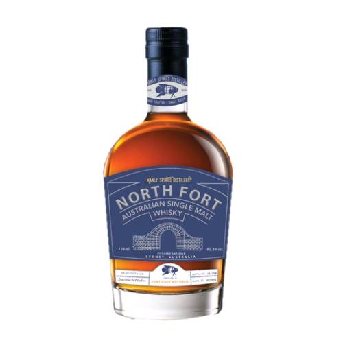 North Fort Whisky made by Manly Spirits Distillery.
