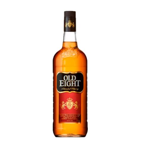 Whisky Old Eight - Old Eight Whisky is one of the most famous whiskies in Brazil. With an eclectic combination of tradition materials and ability it creates a unique mix with a strong character and produced in Brazil with pure malt imported and according to the process of the old continent.