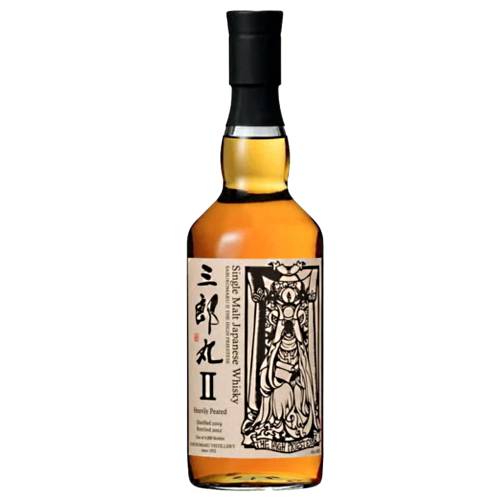 Whisky Saburomaru - Saburomaru Whisky is a single malt with peated malted barley and aged in casks.