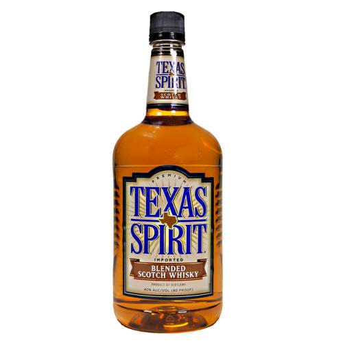Texas Spirit Whisky is gold in color.