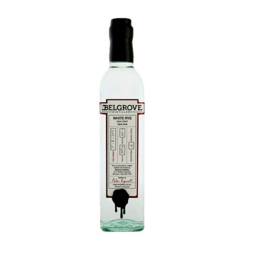 Whisky White Rye Belgrove - Belgrove white rye whisky crystal clear silvery and slightly glycerous appearance. Initial nose is captivating fruity at first then turning sweet gherkin like. Aeration brings forward sweet crusty rye bread top note along with a hint of toffee apple.