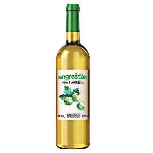 Gooseberry Wine is made with water yeast and sugar the fermented with full sugared gooseberries.