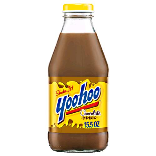 Yoohoo - Yoohoo is an brand of chocolate flavored beverage that is made from water high fructose corn syrup and whey.